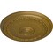 Ekena Millwork Brunswick Ceiling Medallion (Fits Canopies up to 4 1/2"), Hand-Painted Gold, 27"OD x 2 1/2"P CM27BRGLS - alternate 2